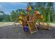 Whimsical pirate ship playground with colorful accents set in a park-like setting at 9207 Bowen Corner Ave, Hanahan, SC 29410