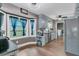 Breakfast area with a view to the kitchen and laundry room at 106 Two Wood Ct, Summerville, SC 29483