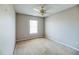 Neutral bedroom with carpet, bright window, and ceiling fan at 109 Walnut Creek Rd, Charleston, SC 29414