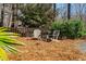 Cozy backyard seating area featuring Adirondack chairs, perfect for relaxing and enjoying the outdoors at 1425 Lagoon Park Cir, Mount Pleasant, SC 29466