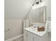 Clean, well-lit bathroom featuring a vanity with storage, a mirror, and neutral décor at 1425 Lagoon Park Cir, Mount Pleasant, SC 29466