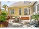 Outdoor patio area with dining set, perfect for entertaining and enjoying outdoor meals at 1425 Lagoon Park Cir, Mount Pleasant, SC 29466