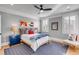 Main bedroom showcasing king bed, stylish decor, and ample lighting at 146 S Battery St, Charleston, SC 29401