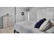 A calming bedroom features a light color palette, soft textures, and closet at 1600 Long Grove Dr # 1727, Mount Pleasant, SC 29464