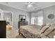 Comfortable main bedroom with dresser, mirror, and lots of light at 1600 Long Grove Dr # 1727, Mount Pleasant, SC 29464