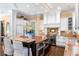 Gourmet kitchen featuring a large island and stainless steel appliances at 176 Marsh Hawk Ln, Kiawah Island, SC 29455