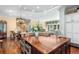 Bright kitchen featuring an island with seating and stainless steel oven at 176 Marsh Hawk Ln, Kiawah Island, SC 29455
