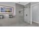Stylish bathroom shower featuring frameless glass, gray tile, and modern fixtures at 1992 Pierce St, Charleston, SC 29492