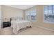 Bedroom with two windows, providing natural light, and a minimalist design at 222 Medford Dr, Summerville, SC 29485