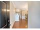 Warm and inviting foyer with hardwood floors and neutral paint colors at 222 Medford Dr, Summerville, SC 29485