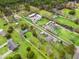 Aerial view of neighborhood featuring mature trees, landscaping, and a variety of homes at 2285 Cooper Store Rd, Moncks Corner, SC 29461