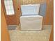 Utility space with a chest freezer and access to the exterior at 243 Country Club Blvd, Saint George, SC 29477
