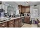 Lovely kitchen featuring stainless appliances, generous counter space, and wooden cabinetry at 2530 Jasper Blvd, Sullivans Island, SC 29482