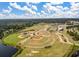 Aerial view of Cane Bay High School's baseball and athletic fields with parking at 341 Iveson Rd, Summerville, SC 29486