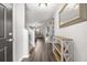 Inviting foyer with hardwood floors, a staircase, and stylish decor at 341 Iveson Rd, Summerville, SC 29486