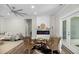 Cozy living area featuring fireplace with built-ins and comfortable seating at 39 Briarcliff Dr, Charleston, SC 29407