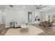 Spacious living room with modern fireplace, wood floors, and stylish decor at 39 Briarcliff Dr, Charleston, SC 29407