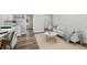 Inviting living space with open floor plan, stylish furnishings, and modern finishes at 39 Briarcliff Dr, Charleston, SC 29407