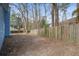 The backyard features a privacy fence and a blank canvas at 4618 Moss Ct, Charleston, SC 29420