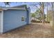 Exterior view of blue house with privacy fence at 4618 Moss Ct, Charleston, SC 29420