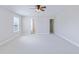 Open bedroom with two closets and two doorways plus a ceiling fan at 505 Greywood Ln, Goose Creek, SC 29445