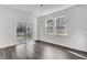 Bright dining area with sliding glass doors to the patio and ample natural light from large windows at 511 Verdi Dr, Summerville, SC 29486