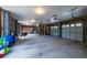 Spacious garage with multiple bays and ample storage space at 520 Sanders Farm Ln, Wando, SC 29492