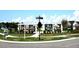 Street view of the Lindera community entrance and commons park at 525 Verdi Dr, Summerville, SC 29486