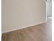 Living area with hardwood flooring, base trim, and neutral wall color at 525 Verdi Dr, Summerville, SC 29486
