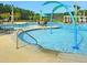 The community pool features water features and lounge chairs at 525 Verdi Dr, Summerville, SC 29486