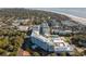 Expansive aerial view of resort with oceanfront access and beautiful landscaping providing a luxurious vacation experience at 5804 Palmetto Dr # A-208, Isle of Palms, SC 29451