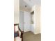 Convenient laundry area with stacked washer and dryer at 5804 Palmetto Dr # A-208, Isle of Palms, SC 29451