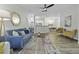 Bright living room featuring modern decor, plush seating, and stylish accents at 60 Fenwick Hall Allee # 728, Johns Island, SC 29455