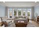 Bright living room with large windows, comfortable seating, and hardwood floors for cozy gatherings at 801 Balgrove Ct # 801, Mount Pleasant, SC 29466
