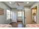 Well-lit bedroom with storage and a bright atmosphere at 810 Harbor Place Dr, Charleston, SC 29412