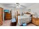 Traditional bedroom featuring a four-poster bed and matching wooden furniture at 102 Wright Ln, Goose Creek, SC 29445