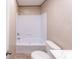 Well-lit bathroom with a combined bathtub and shower, and a bright white vanity at 111 Sandy Oaks Ln, Cross, SC 29436