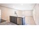 Spacious kitchen and living area with stainless appliances, and plank flooring at 111 Sandy Oaks Ln, Cross, SC 29436