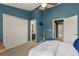 Bright bedroom offering a spacious closet and access to the bathroom at 138 Taylor Cir, Goose Creek, SC 29445