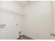 Laundry room with washer/dryer hookups and a single shelf offers convenience and organization at 192 Lyra Ln, Summerville, SC 29486