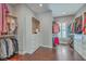 Spacious walk-in closet with custom shelving and drawers for organized storage and easy access to clothing at 2040 Ashburton Way, Mount Pleasant, SC 29466