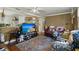 Inviting living room featuring a large rug, comfortable seating, and a flat-screen TV at 29 Wendy Lane, Charleston, SC 29407