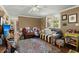 Cozy living room with hardwood floors, eclectic furniture and decor, with natural light at 29 Wendy Lane, Charleston, SC 29407