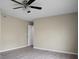 This is a simple bedroom with hard surface floors, neutral walls, and a ceiling fan at 2901 Newport Pl, North Charleston, SC 29420