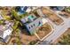 Aerial view of a home with a pool, patio, and pergola at 2975 Yachtsman Dr, Mount Pleasant, SC 29466