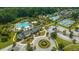 Community aerial view showcasing a resort-style pool and clubhouse and tennis courts at 2975 Yachtsman Dr, Mount Pleasant, SC 29466