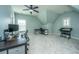 Spacious bonus room with multiple desks, neutral carpet, and lots of natural light at 2975 Yachtsman Dr, Mount Pleasant, SC 29466