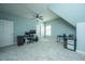 Large bonus room features multiple work spaces, neutral carpet and lots of natural light at 2975 Yachtsman Dr, Mount Pleasant, SC 29466