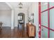 Elegant foyer with hardwood floors, stylish console table, and a bright, welcoming ambiance at 2975 Yachtsman Dr, Mount Pleasant, SC 29466