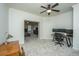 Open office area features a modern desk, dual monitors, and neutral carpet at 2975 Yachtsman Dr, Mount Pleasant, SC 29466